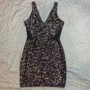 Bebe sequin dress